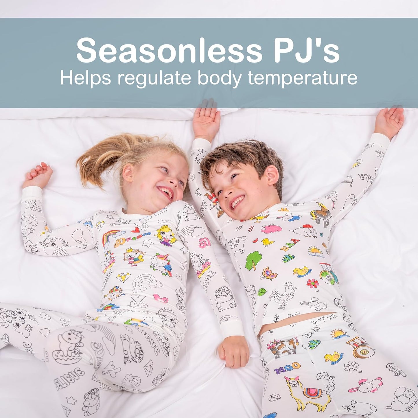 Pyjamas à Colorier Enfants