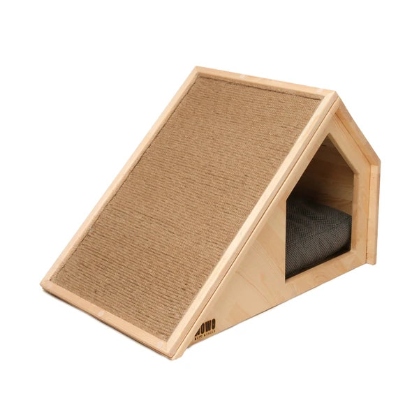 Maison Griffoir en Bois – Espace Confort & Jeu pour Chats