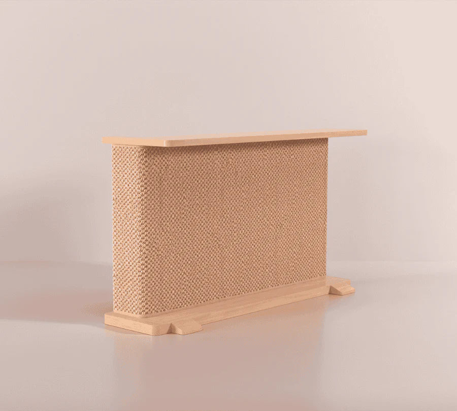 Cat-e-Corner™ – Table d’angle élégante & grattoir pour chats