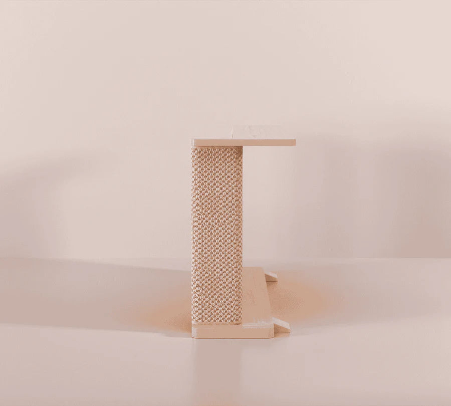 Cat-e-Corner™ – Table d’angle élégante & grattoir pour chats