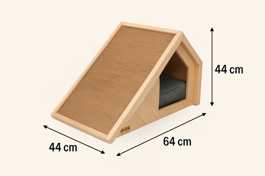 Maison Griffoir en Bois – Espace Confort & Jeu pour Chats