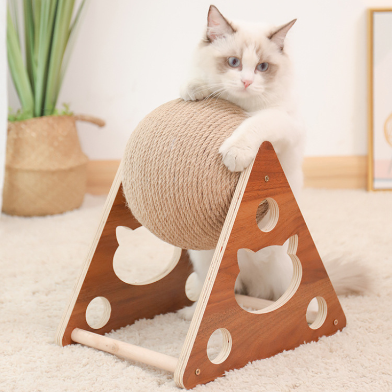 Griffoir en Bois pour Chats