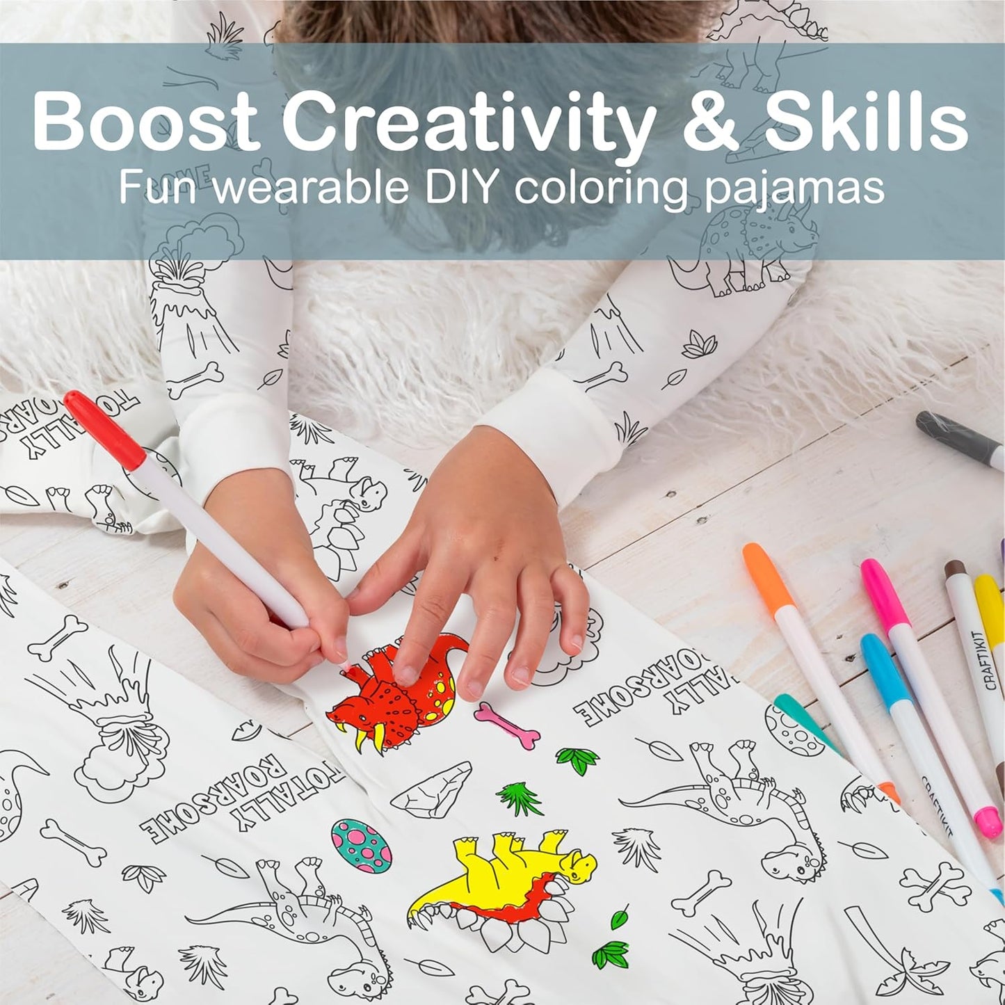 Pyjamas à Colorier Enfants
