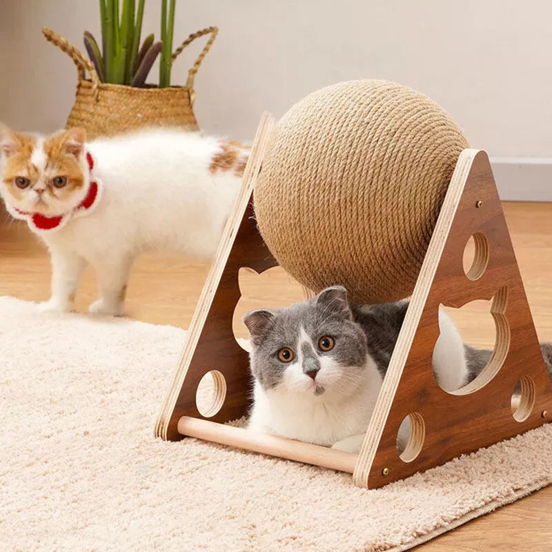 Griffoir en Bois pour Chats